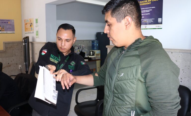 SECESP apoya a policías municipales en cédula única de identificación
