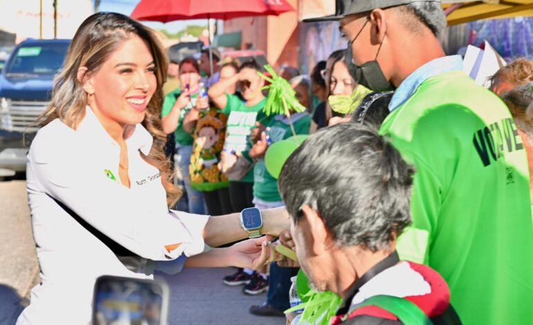 Apoyo a familias capitalinas promete Ruth González