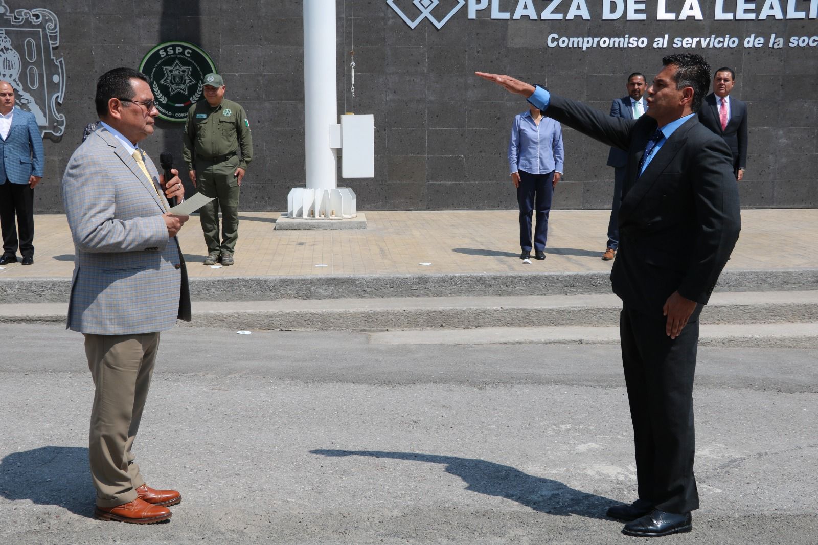 Ernesto Trejo rinde protesta como nuevo titular de la GCE División Caminos