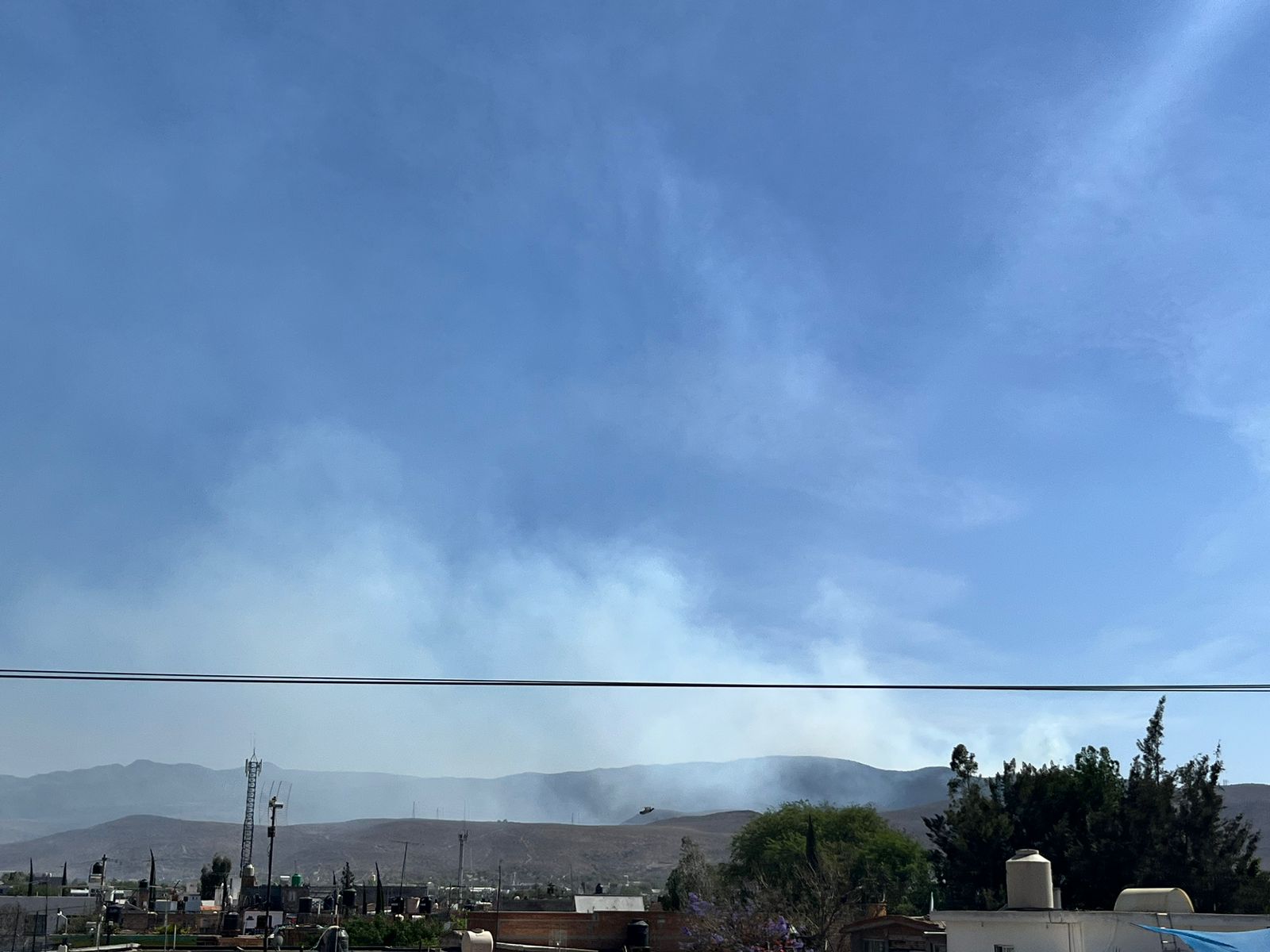 Incendio en Sierra de San Miguelito ha consumido 17 hectáreas