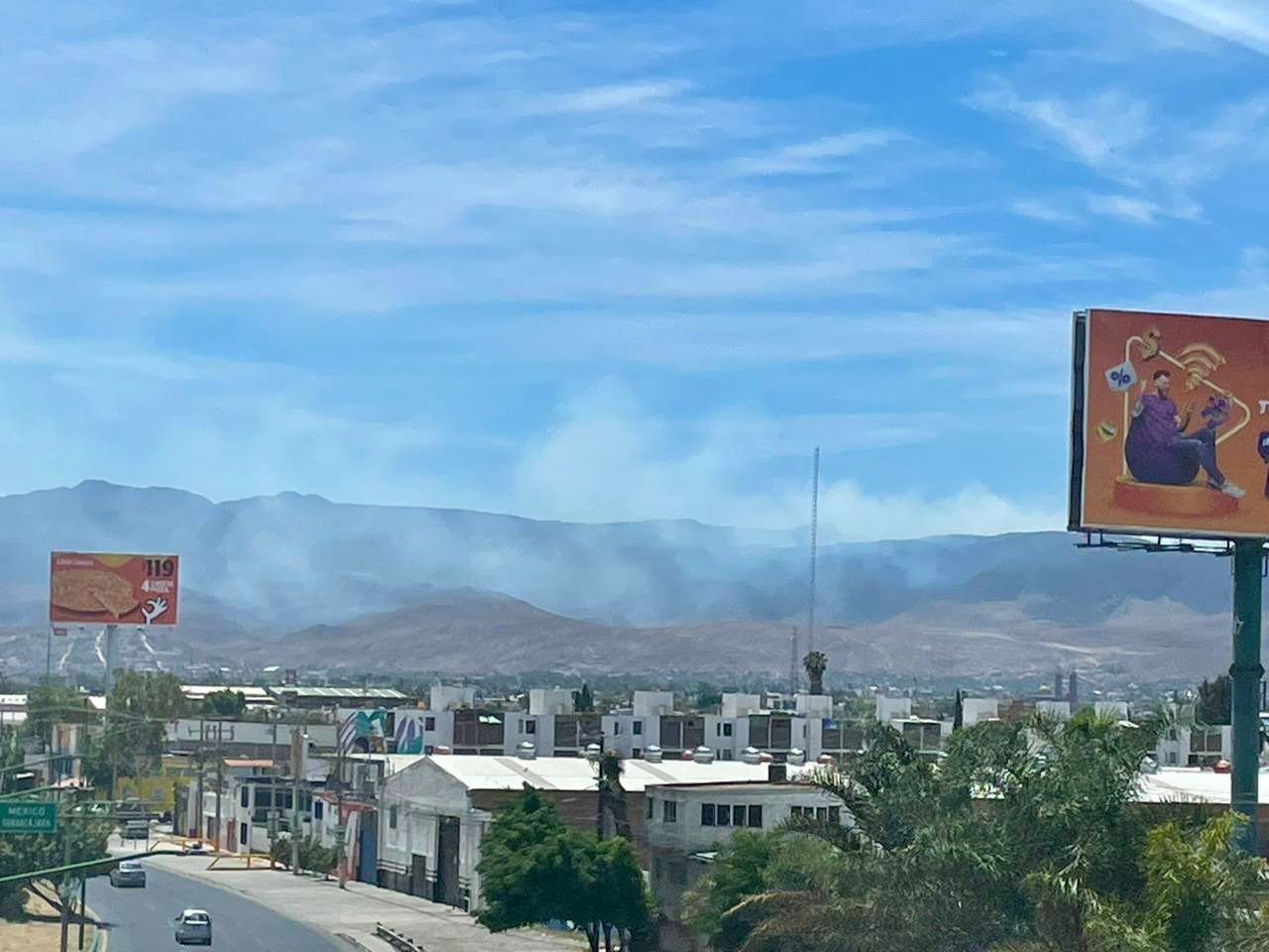 Afecta incendio forestal Sierra de San Miguelito