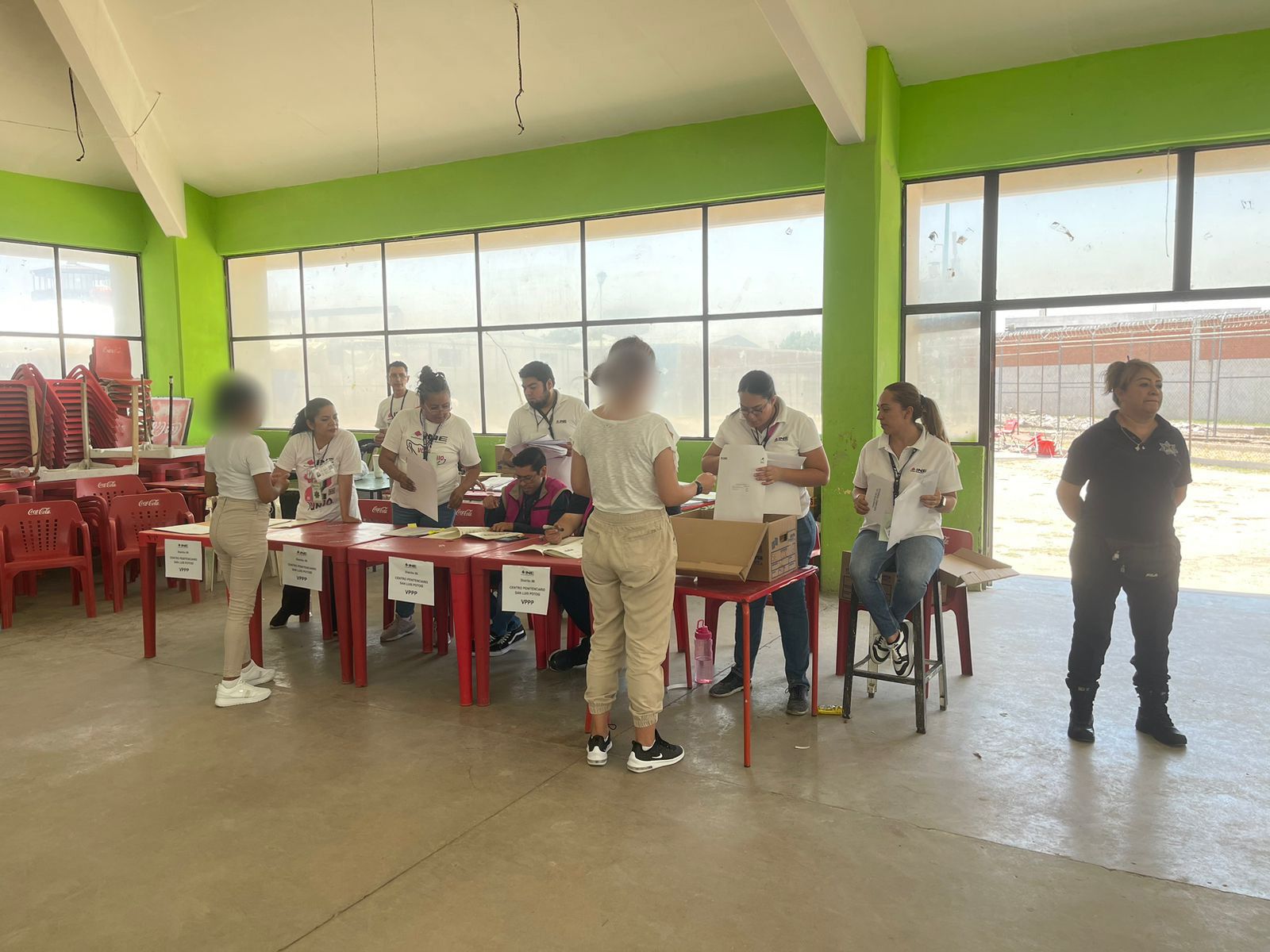 Casi 500 reos votaron en el Cereso de La Pila