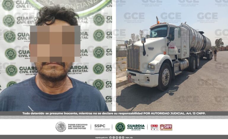 GCE asegura 40 mil litros de dudosa procedencia