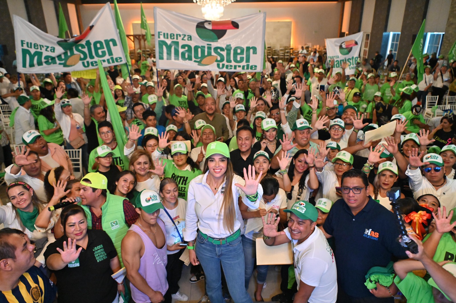 Mujeres potosinas defenderemos el cambio que vive San Luis Potosí: Ruth González