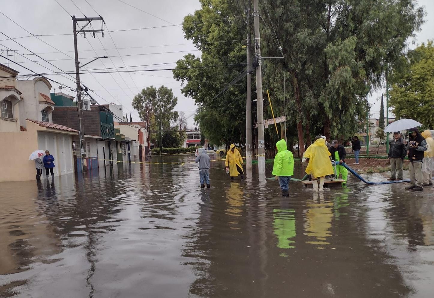 Por lluvias, implementa Soledad operativo emergente