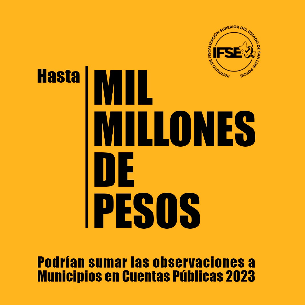Observaciones podrían superar los mil mdp en los Ayuntamientos