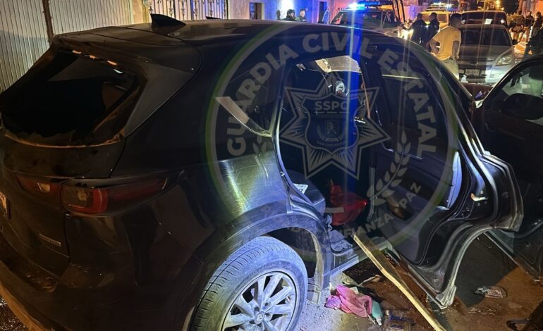 Continúa operativo de seguridad en Matehuala tras enfrentamiento de ayer
