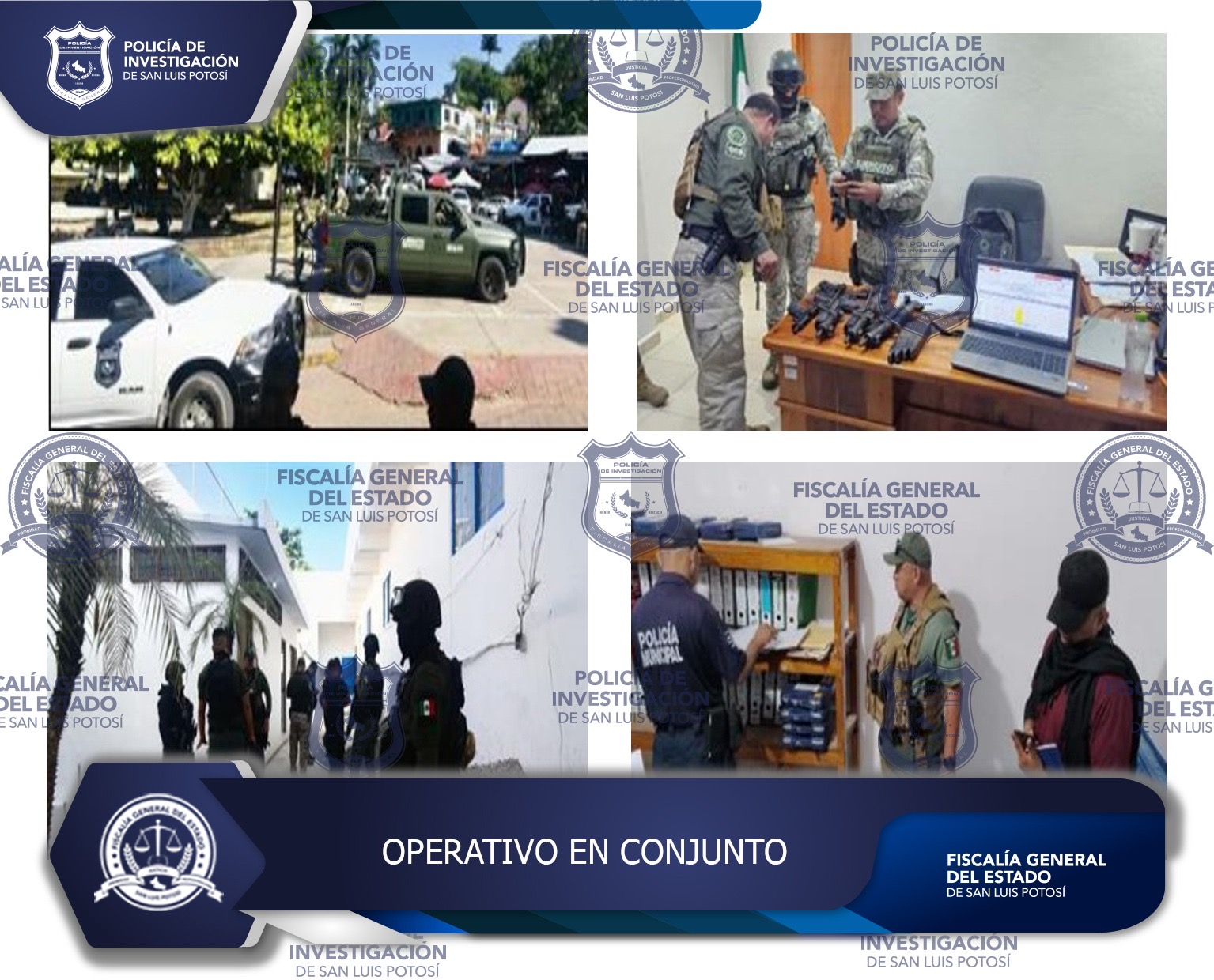 Detienen a seis policías municipales de la Huasteca por diversas irregularidades