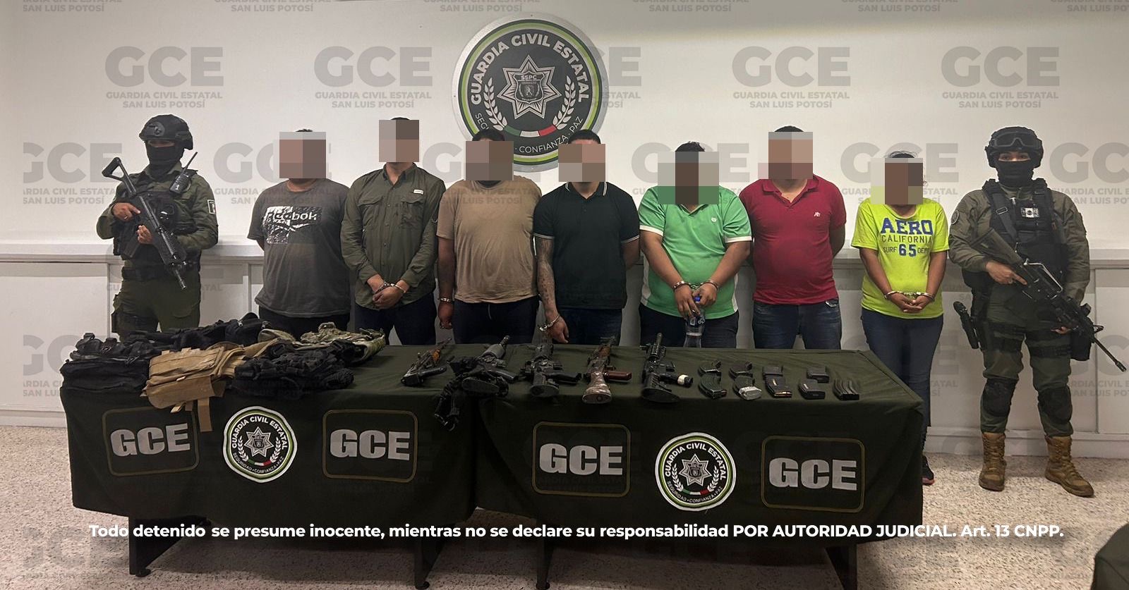 Guardia Civil desmantela célula delictiva en Tamasopo