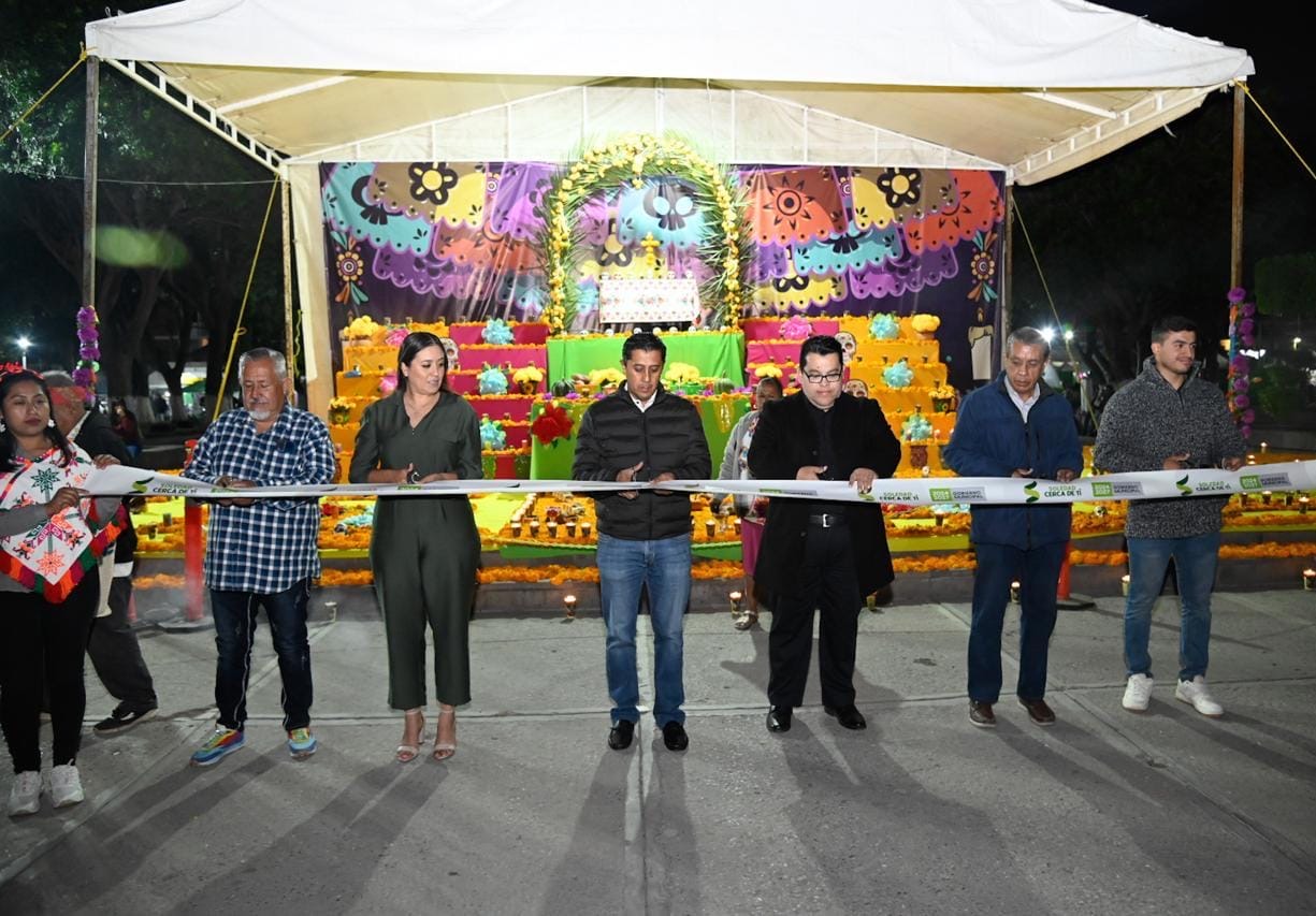 Soledad recibe Xantolo con ritual e inauguración de altar