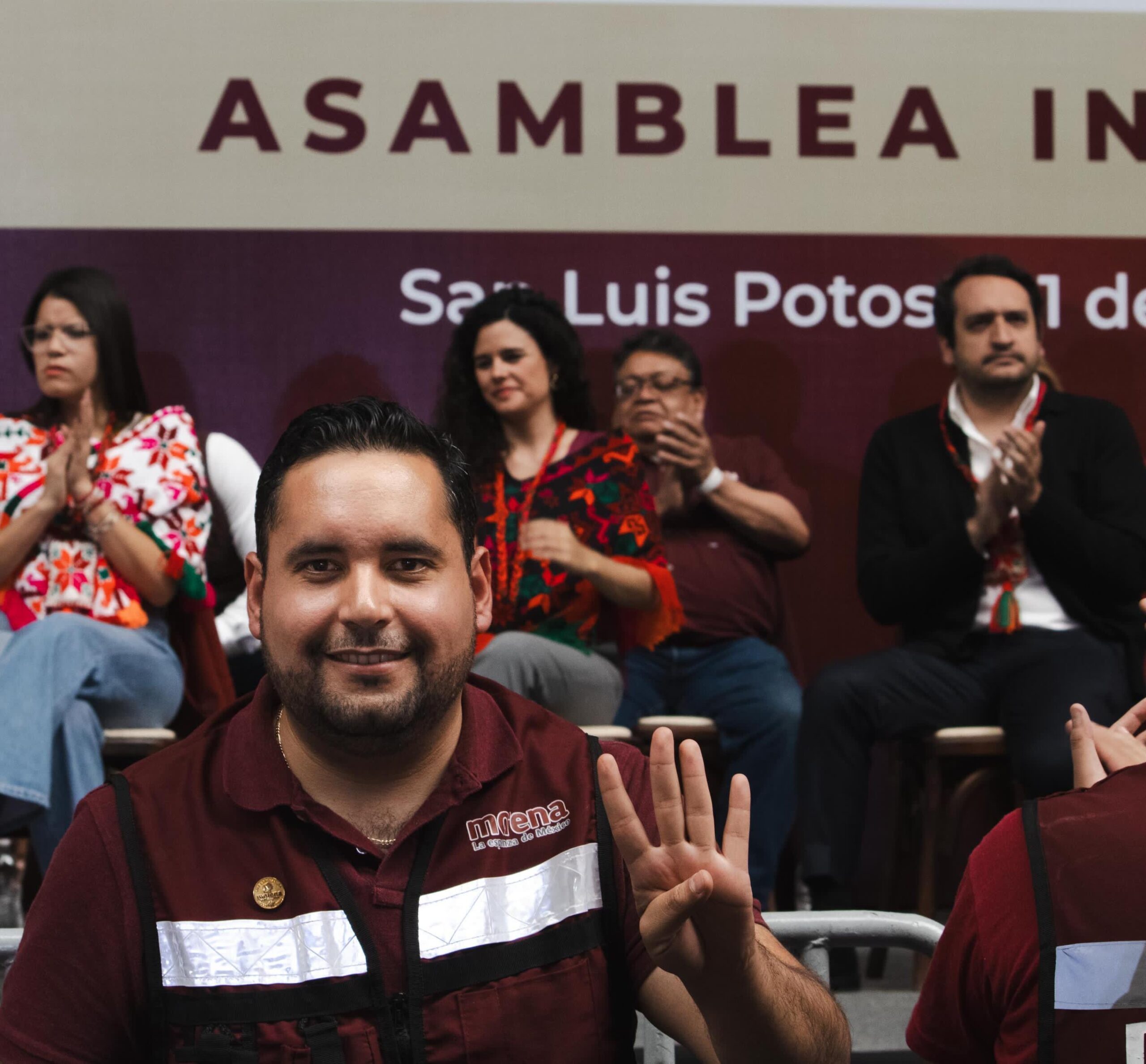 Emilio Rosas destaca visita de dirigencia nacional de Morena
