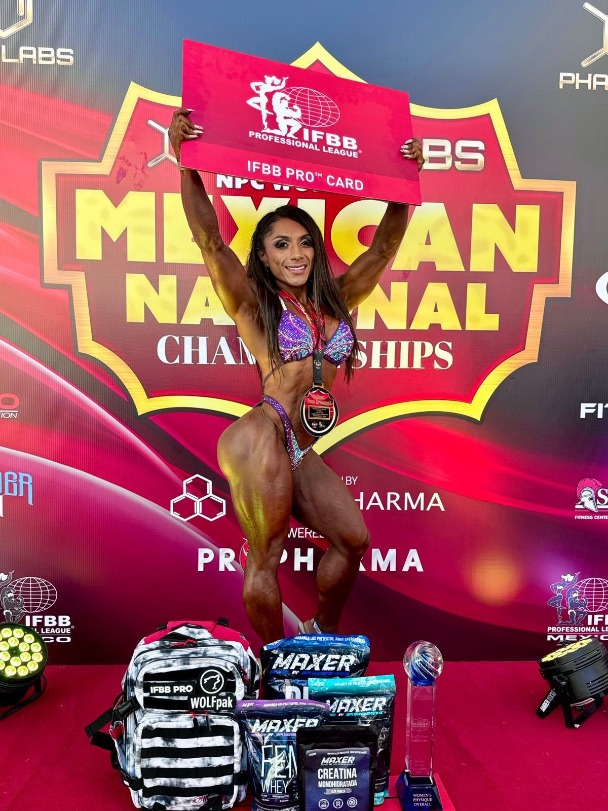 Karla Torres se presentará en el Olympia IFBBPRO League en Brasil