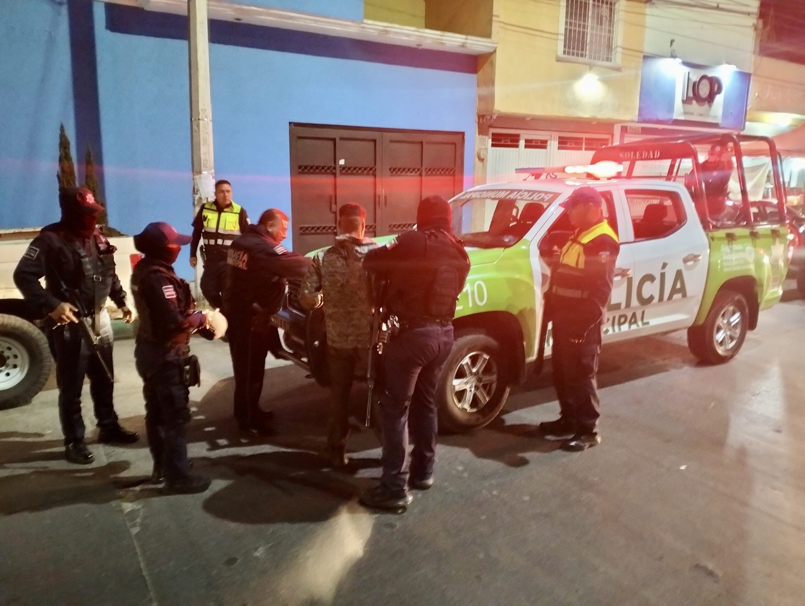 Despliega Soledad operativo “Cazador” y “Rastreador” con apoyo de la PDI y GCE