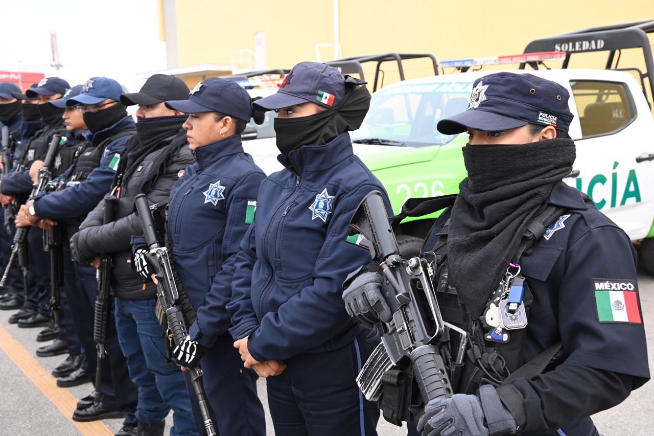 Soledad pone en marcha operativo Guadalupe-Reyes para seguridad de sus habitantes