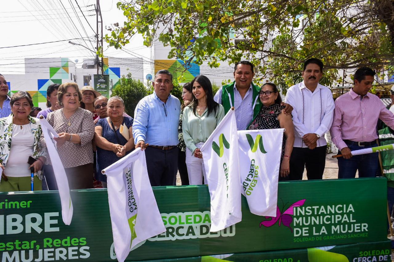 Arranca en Soledad construcción de primer centro libre para atención de las mujeres