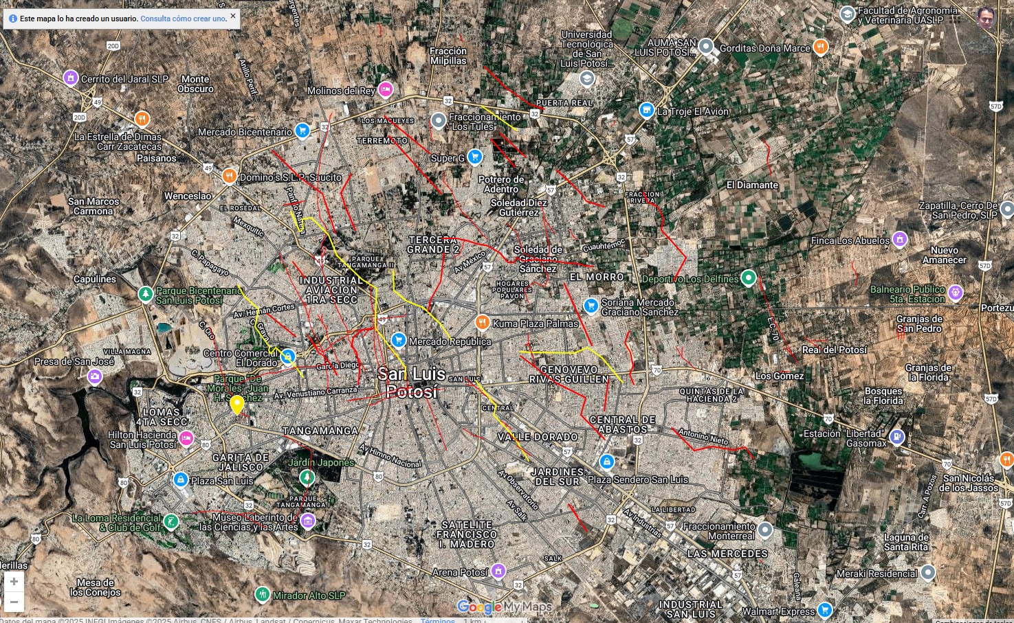 Zona Metropolitana registra más de 115 fallas geológicas