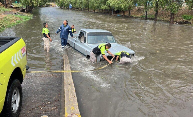Conagua advierte de más lluvias para esta tarde en SLP