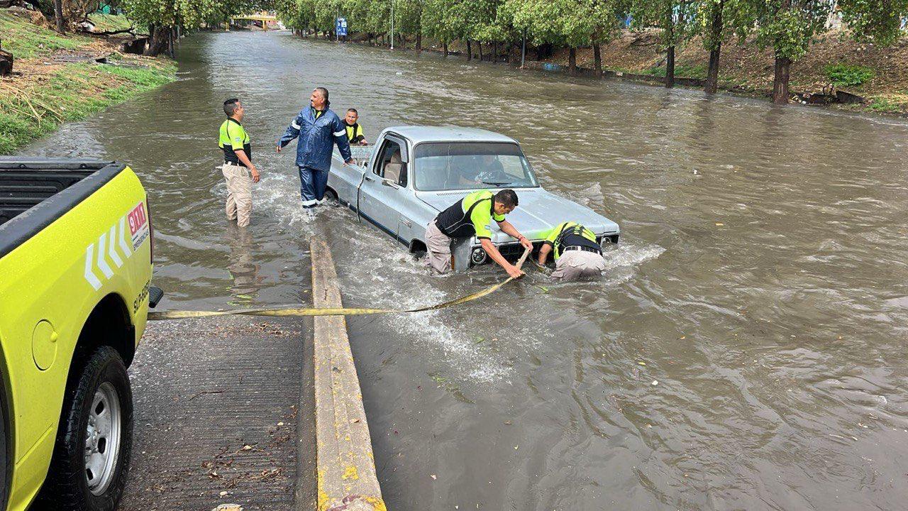 Conagua advierte de más lluvias para esta tarde en SLP