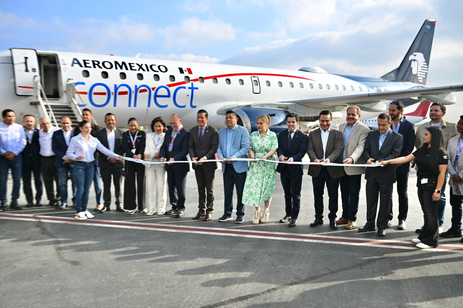 Inauguran vuelo San Luis Potosí-Atlanta