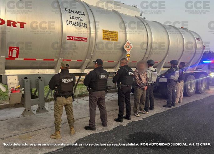 GCE y autoridades federales decomisan 103 mil litros de combustible