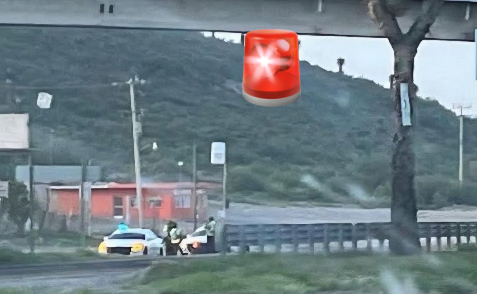 Fiscalía del Estado investiga hallazgo de cuerpo en puente de carretera a Matehuala