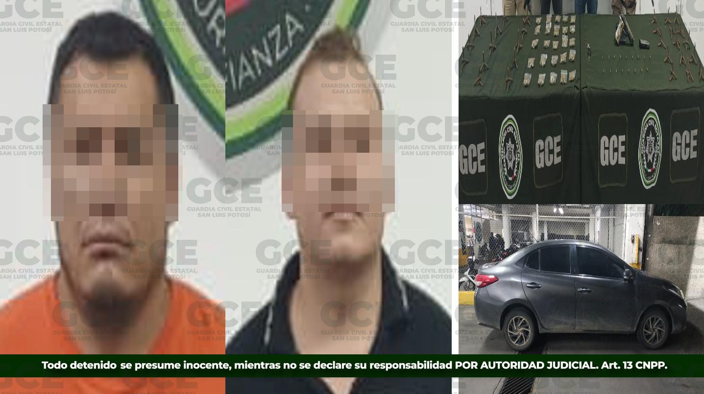 Detienen a dos presuntos responsables de triple homicidio en Villa de Ramos