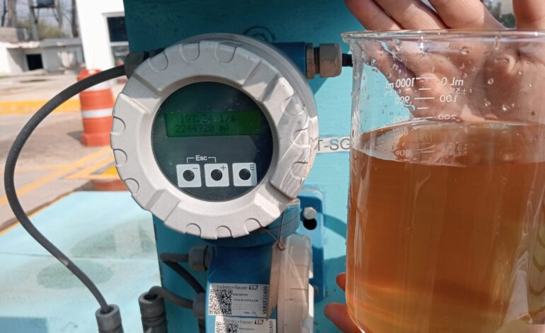 Por mala calidad, empresa operadora de “El Realito” desfoga agua antes de llegar a la red municipal.