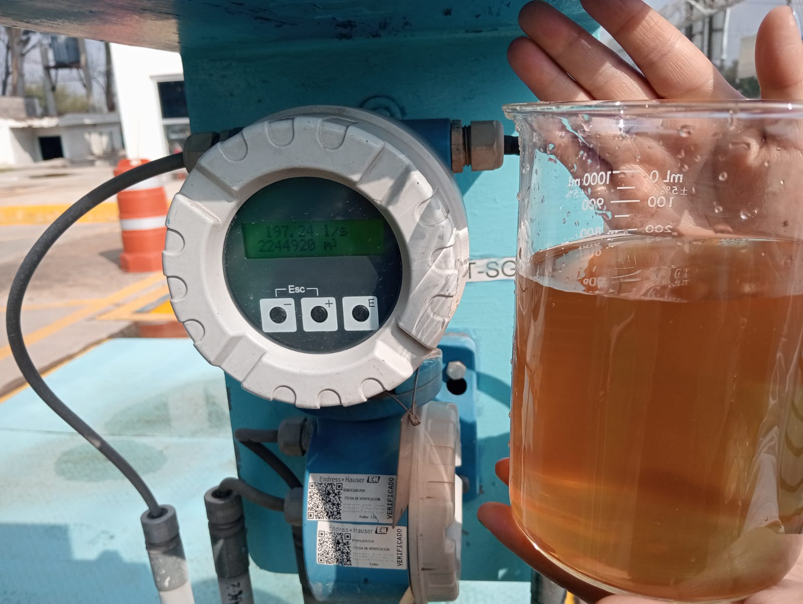 Por mala calidad, empresa operadora de “El Realito” desfoga agua antes de llegar a la red municipal.