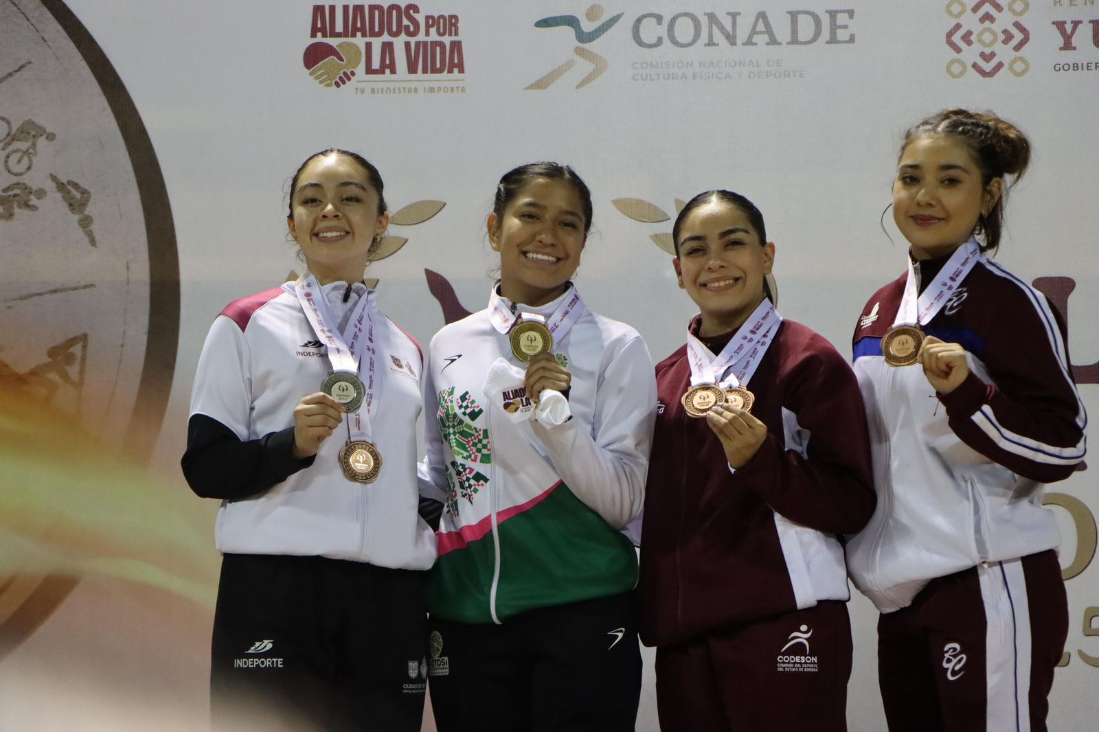 SLP cierra con broche de oro su participación en karate de la Olimpiada Nacional 2025