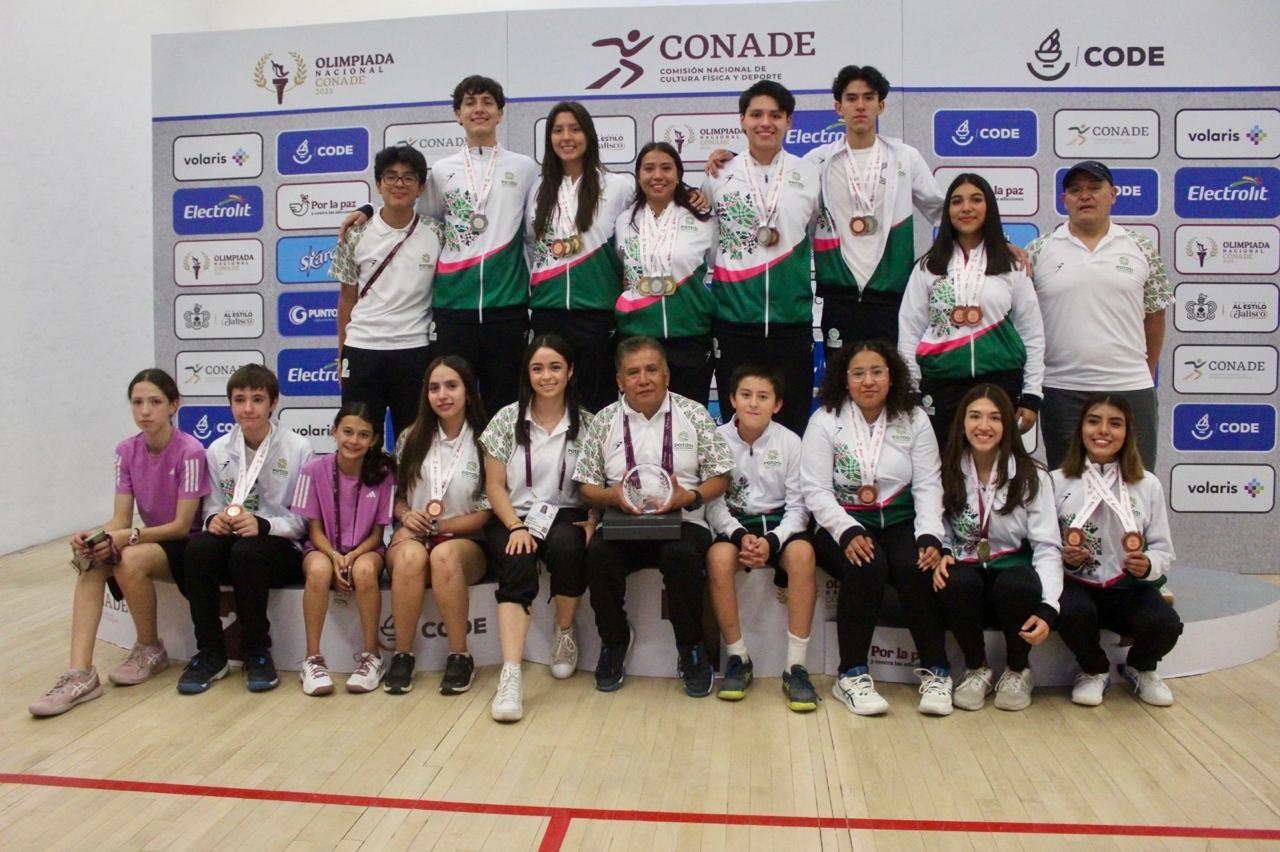 Deportistas potosinos logran 120 medallas en Olimpiada Nacional