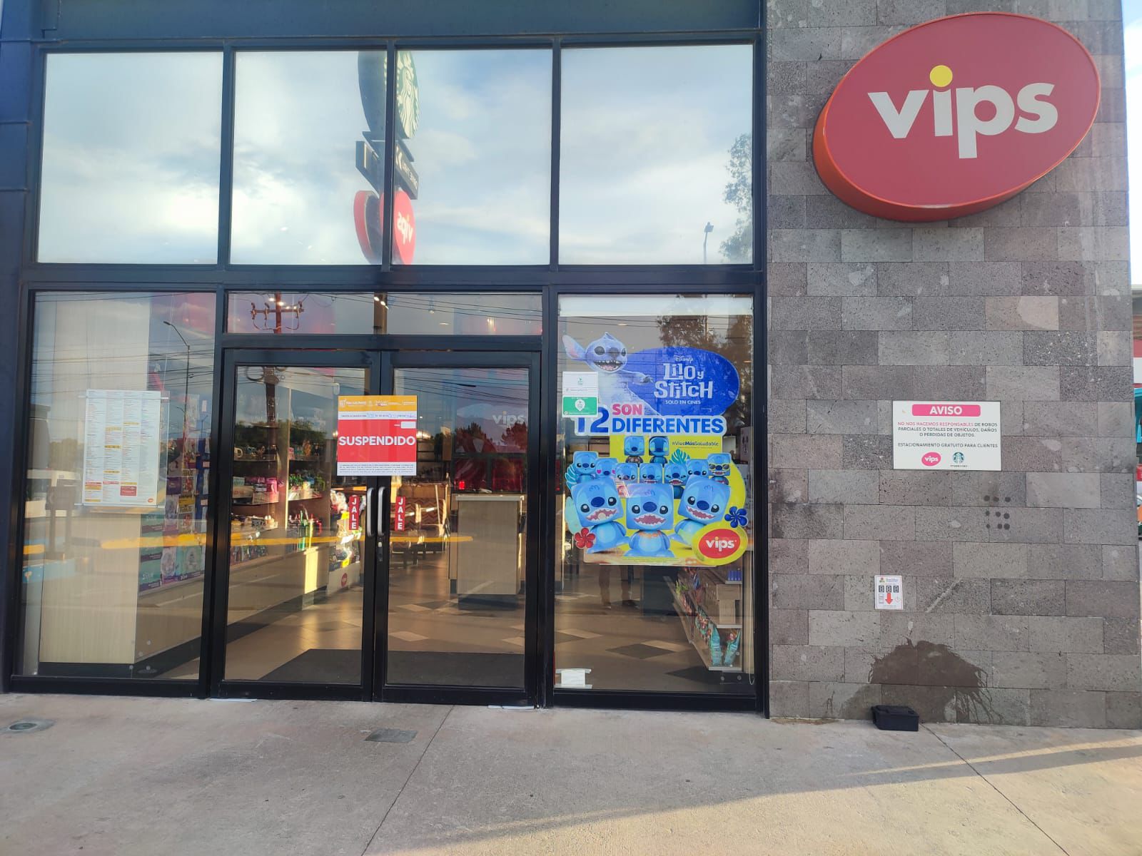 Clausuran restaurante Vips de carretera 57