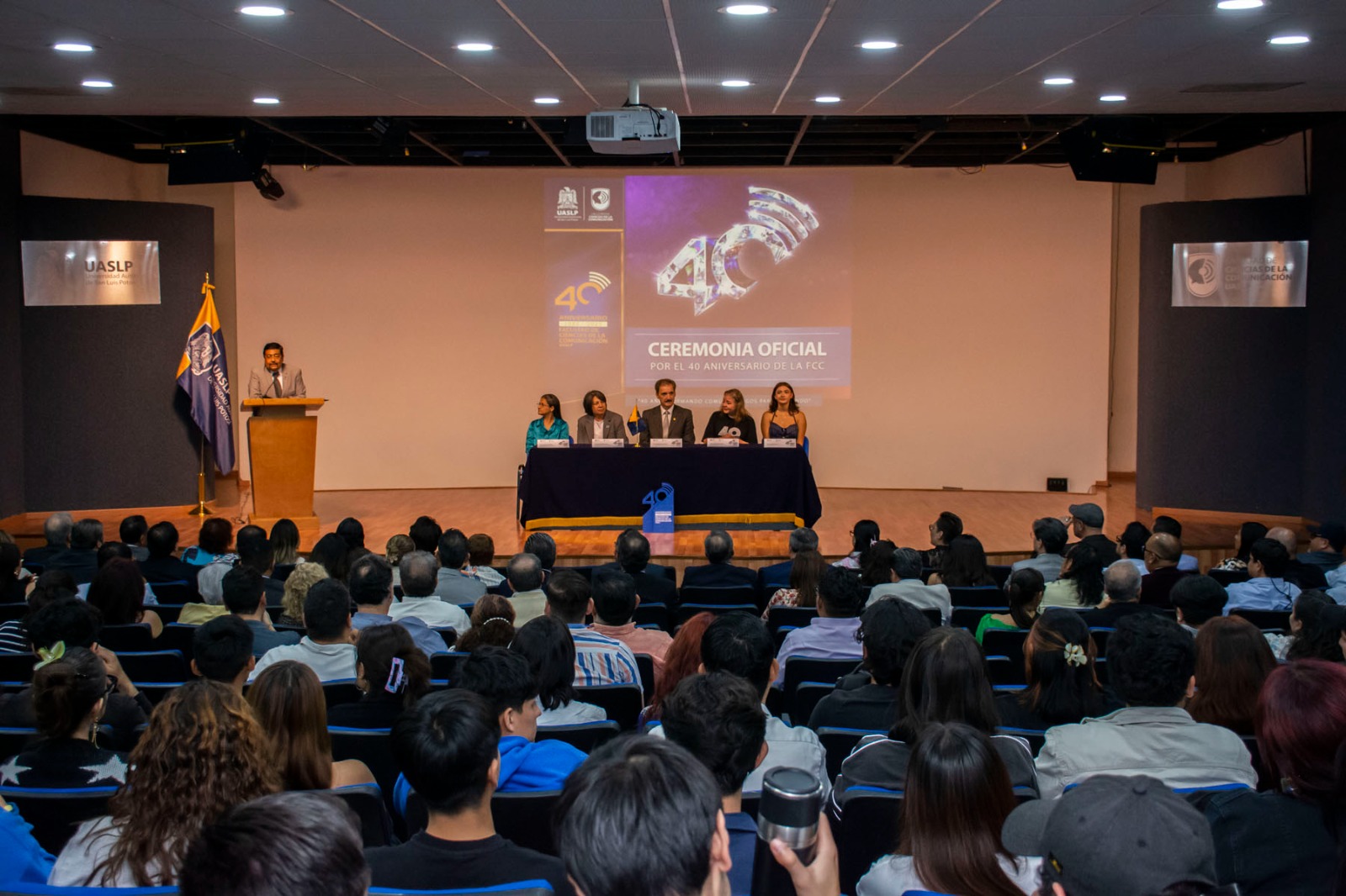 FCC UASLP conmemora 40 años de formar profesionales de la comunicación