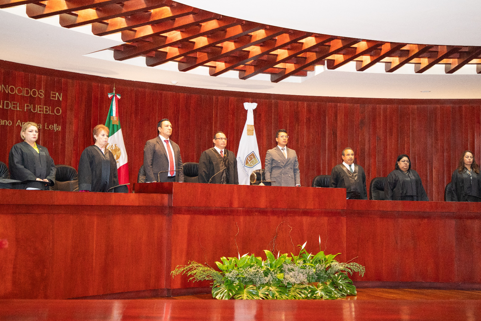 Presentan informe de actividades del Poder Judicial