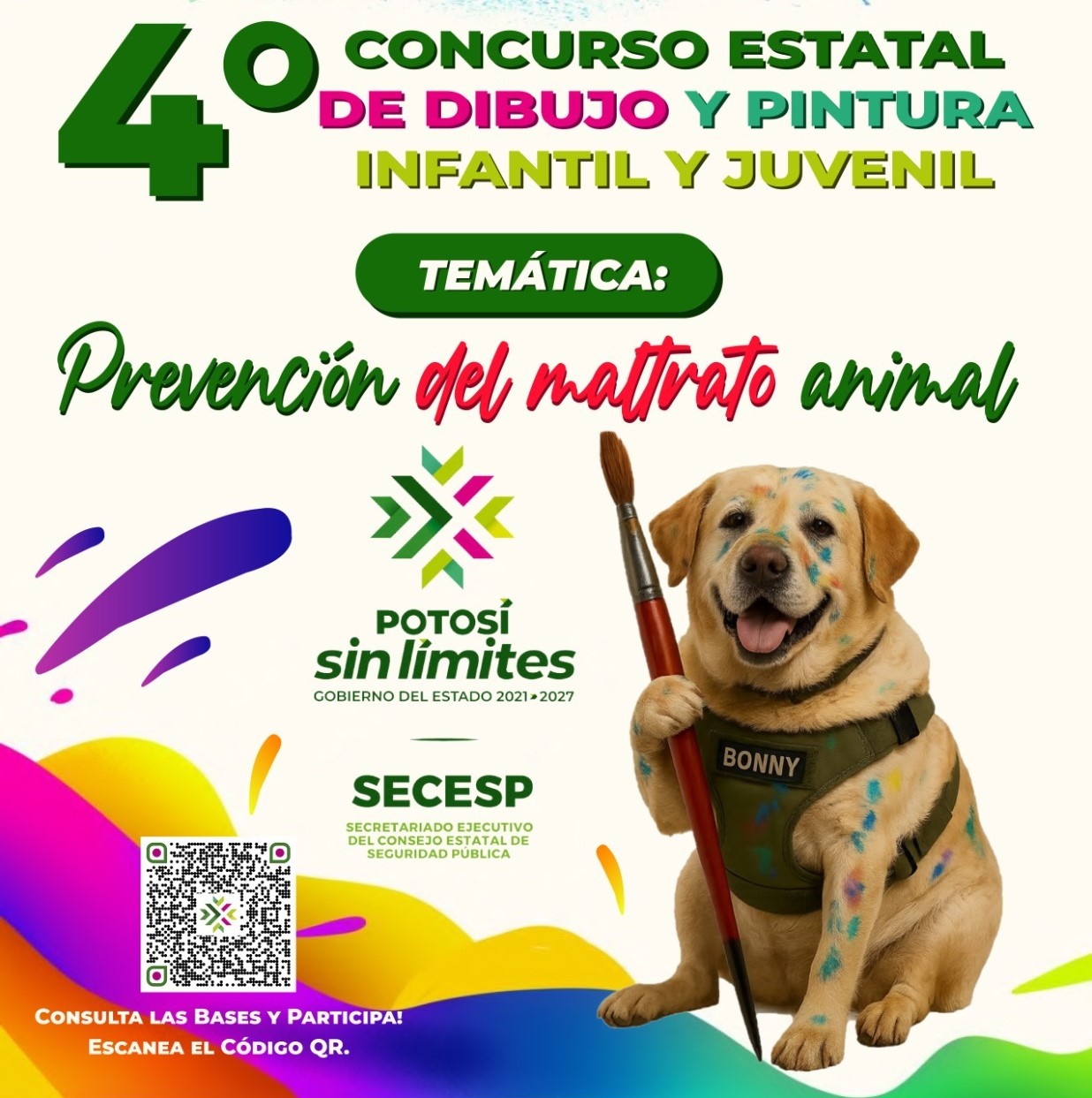Convocan a participar en concurso de dibujo y pintura sobre protección animal