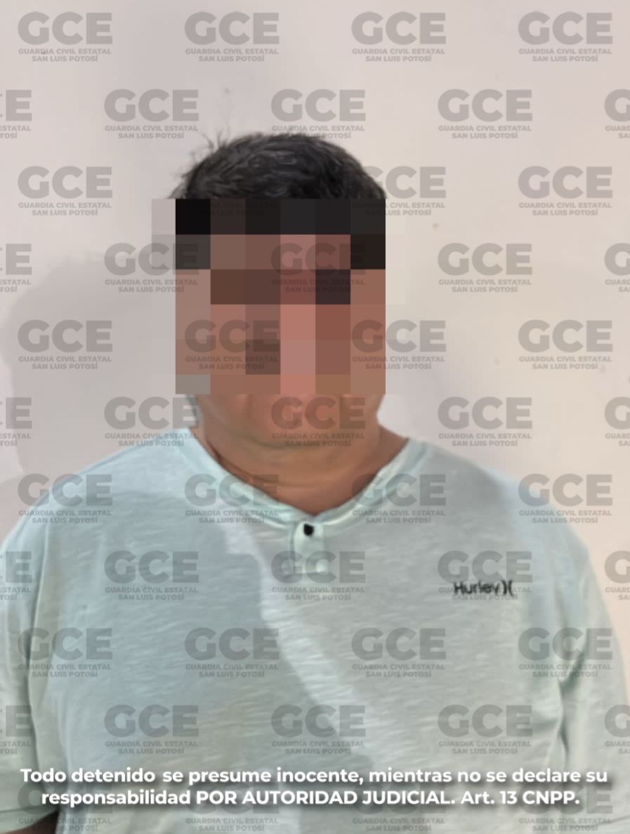 Tras persecución, GCE detiene a dos con armas en Cd. Valles