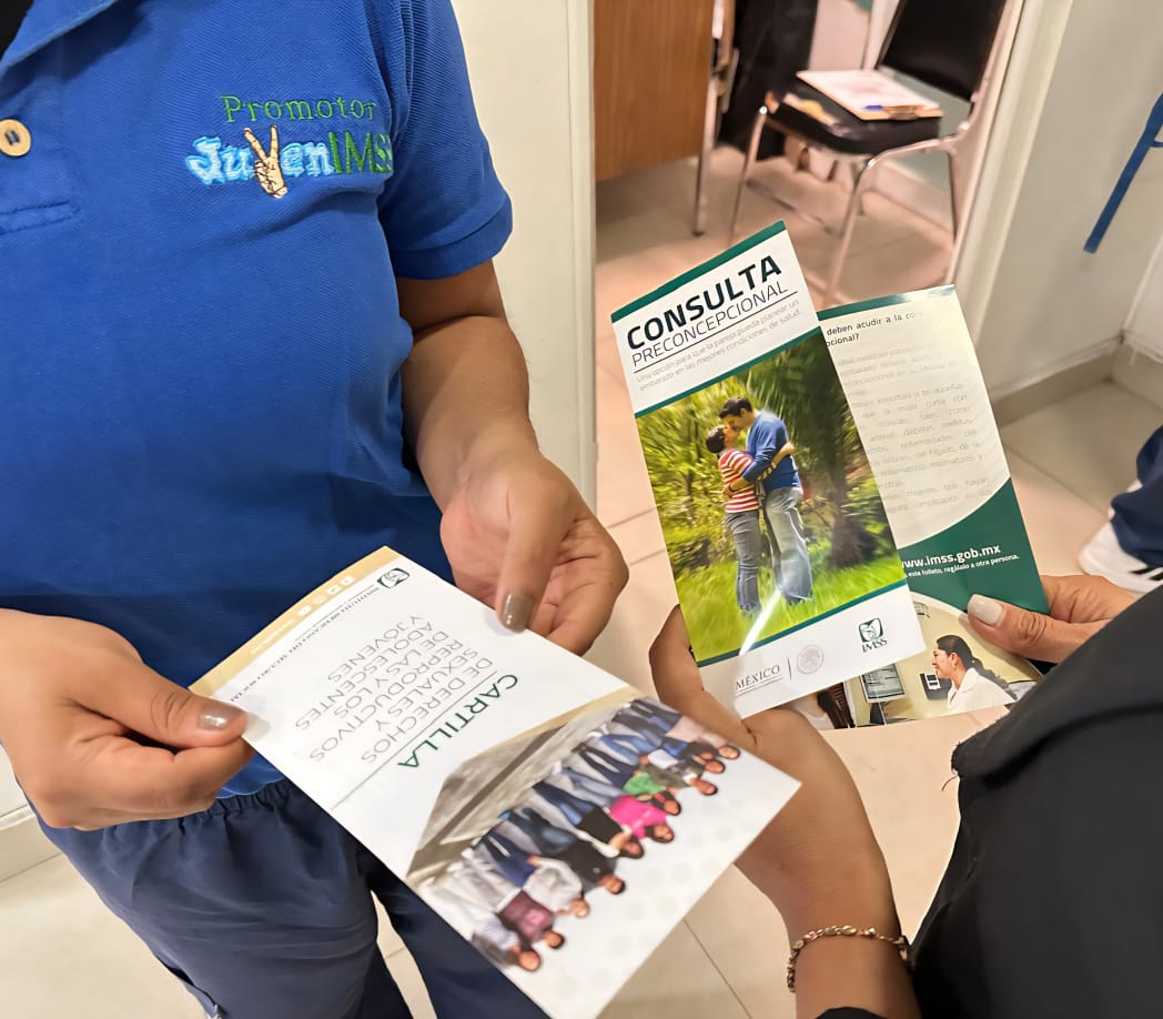 Fortalece IMSS SLP acciones para prevenir el embarazo no planificado en adolescentes