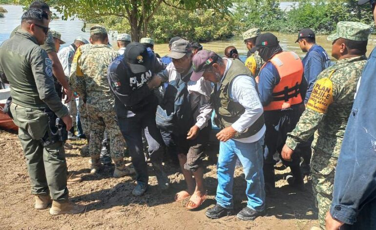 Más de 300 personas han sido evacuadas en San Vicente Tancuayalab