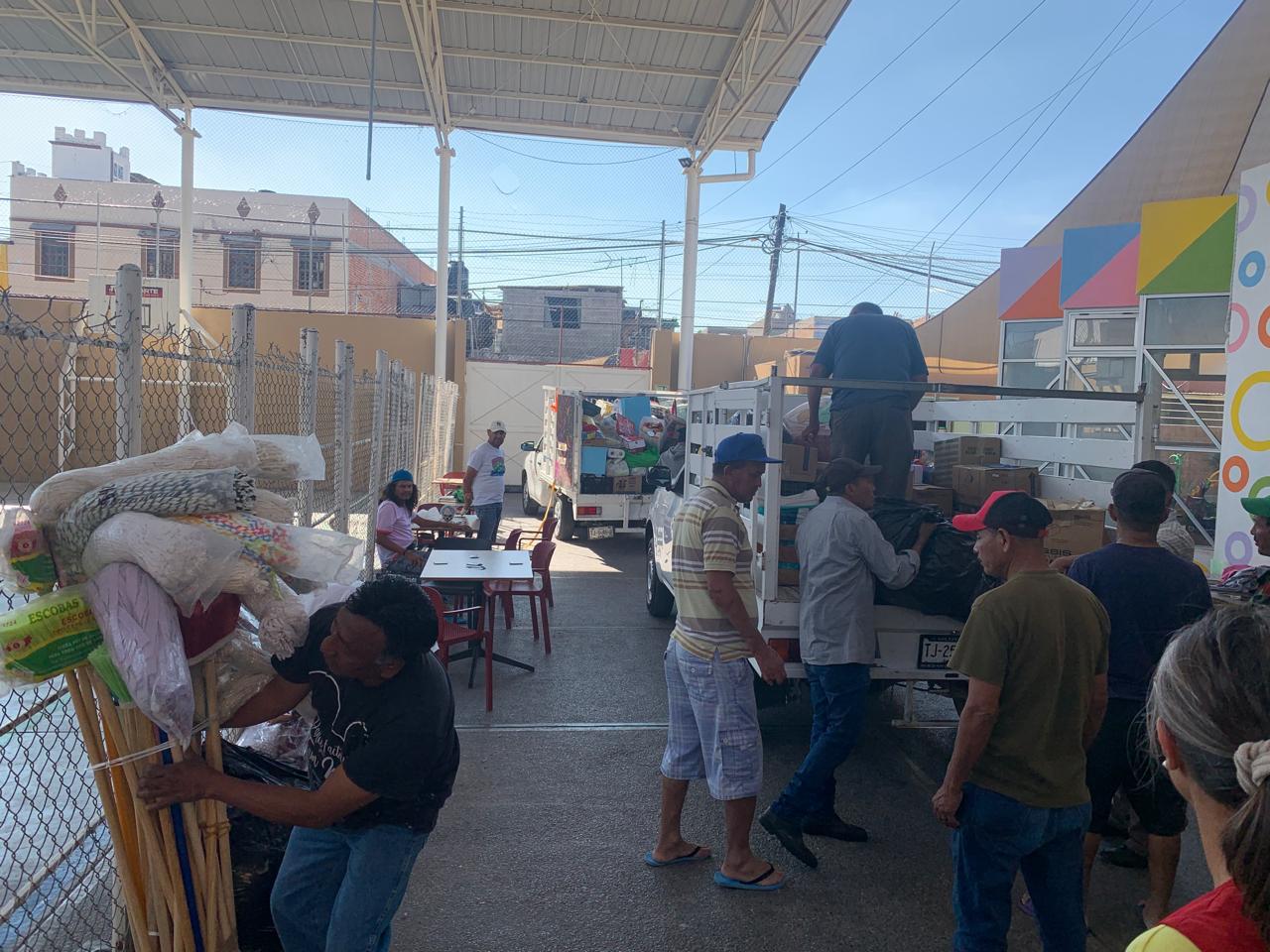 Arquidiócesis potosina recolecta 25 toneladas de ayuda para damnificados por lluvias en la Huasteca