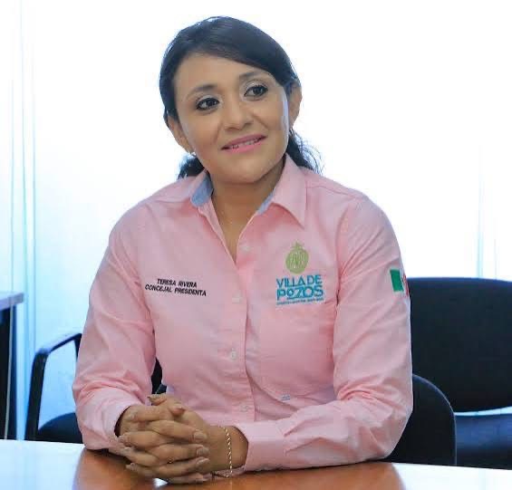 Confirma Villa de Pozos renuncia de Teresa Rivera como presidenta Concejal