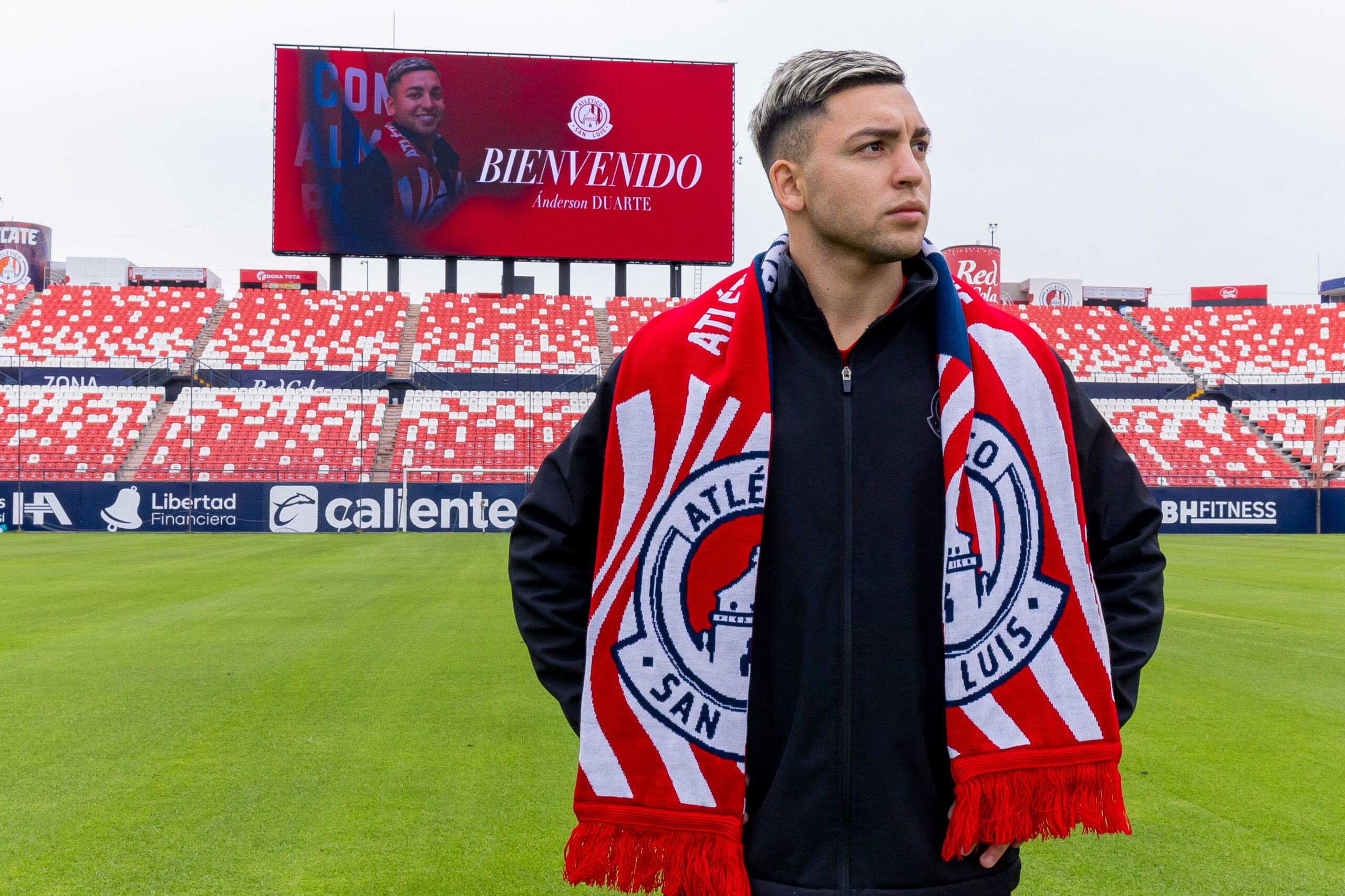 Anderson Duarte es presentado como refuerzo del Atlético de San Luis