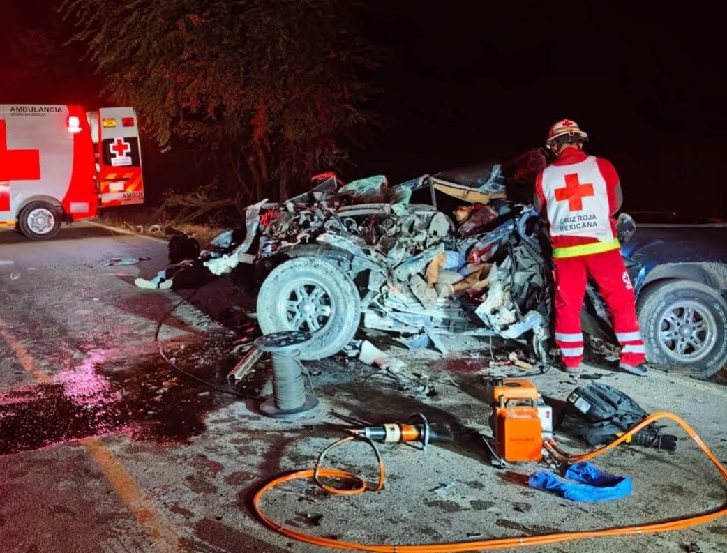 Dos muertos y un herido en carretera Valles-El Naranjo
