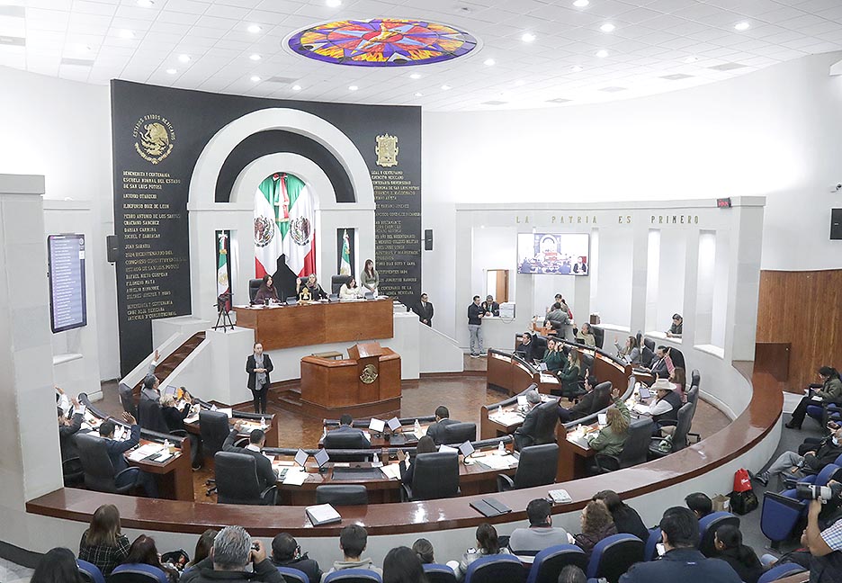 Congreso del Estado registra 54% de eficacia legislativa