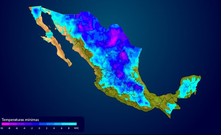 Pronostica gélido fin de semana para SLP