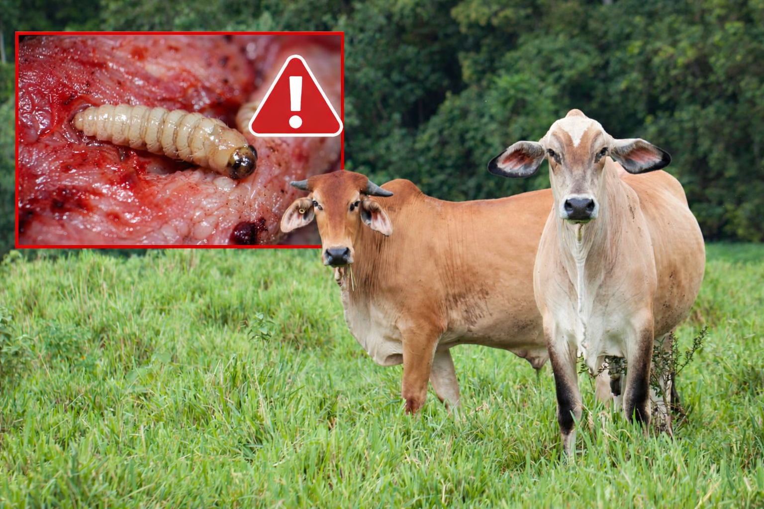 Refuerzan cerco sanitario en el estado por gusano barrenador