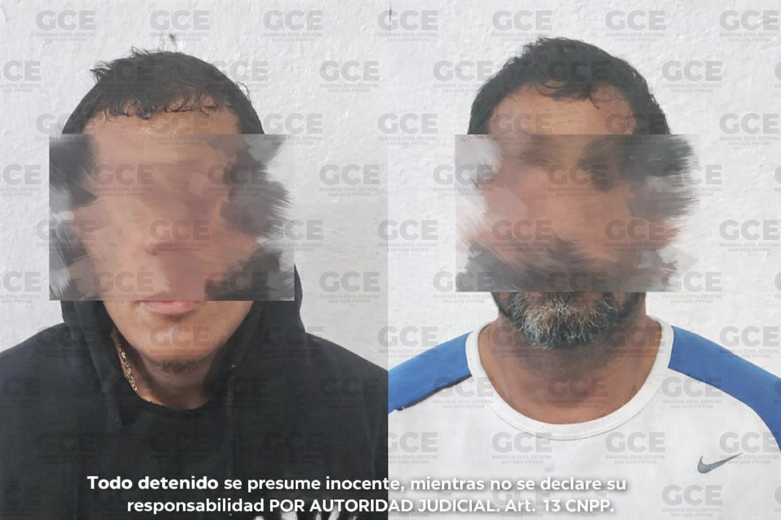 Detienen a dos vinculados a crímenes en Sta. María del Río