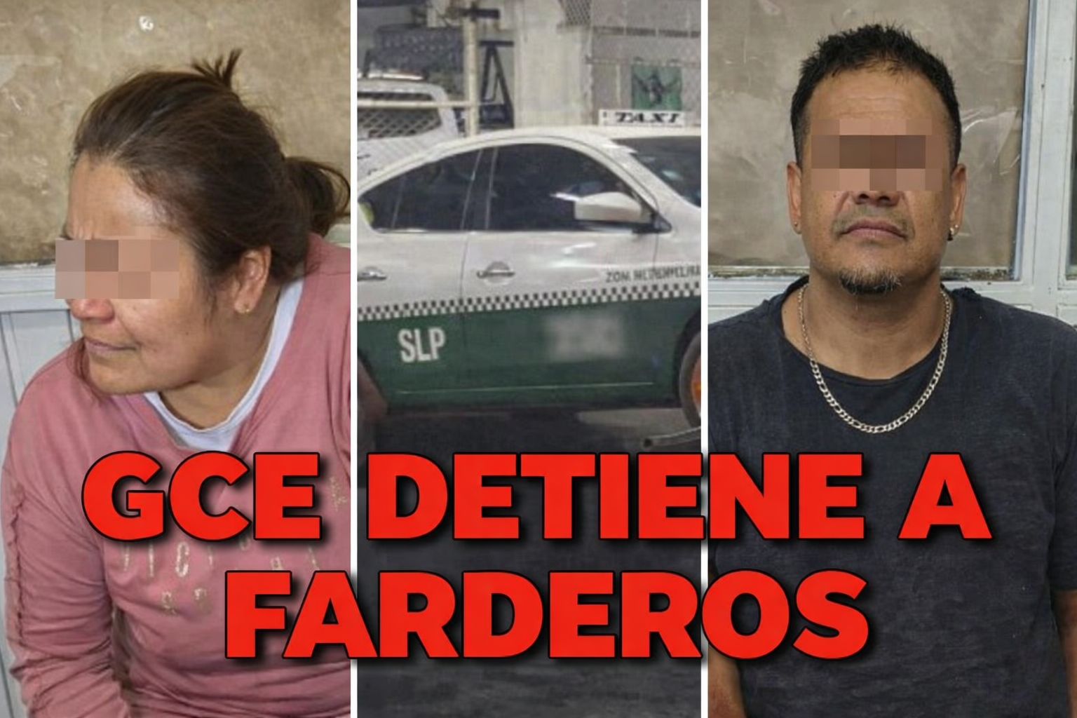 Tras persecución, detienen a farderos en Av. Salk