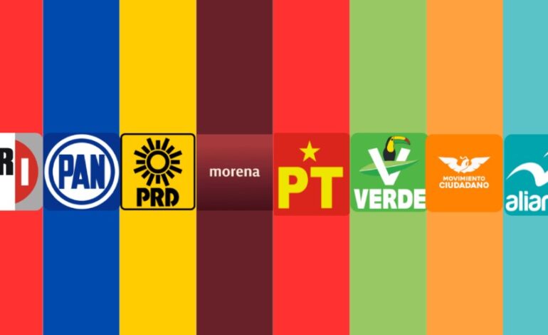 Más de 170 mdp recibirán partidos políticos en 2026