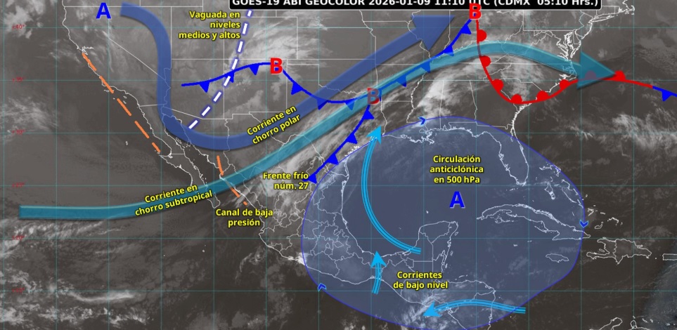 Pronostican para el fin de semana caída de nieve o aguanieve en el Altiplano