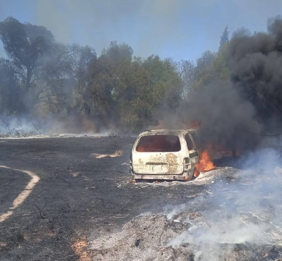 Se registra fuerte incendio en colonia Gral. I. Martínez