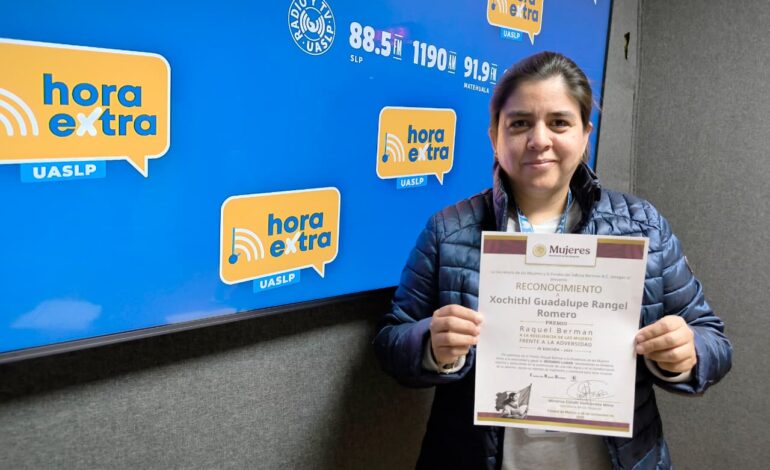 Reconocen a investigadora de la UASLP por iniciativas en favor de mujeres víctimas de violencia